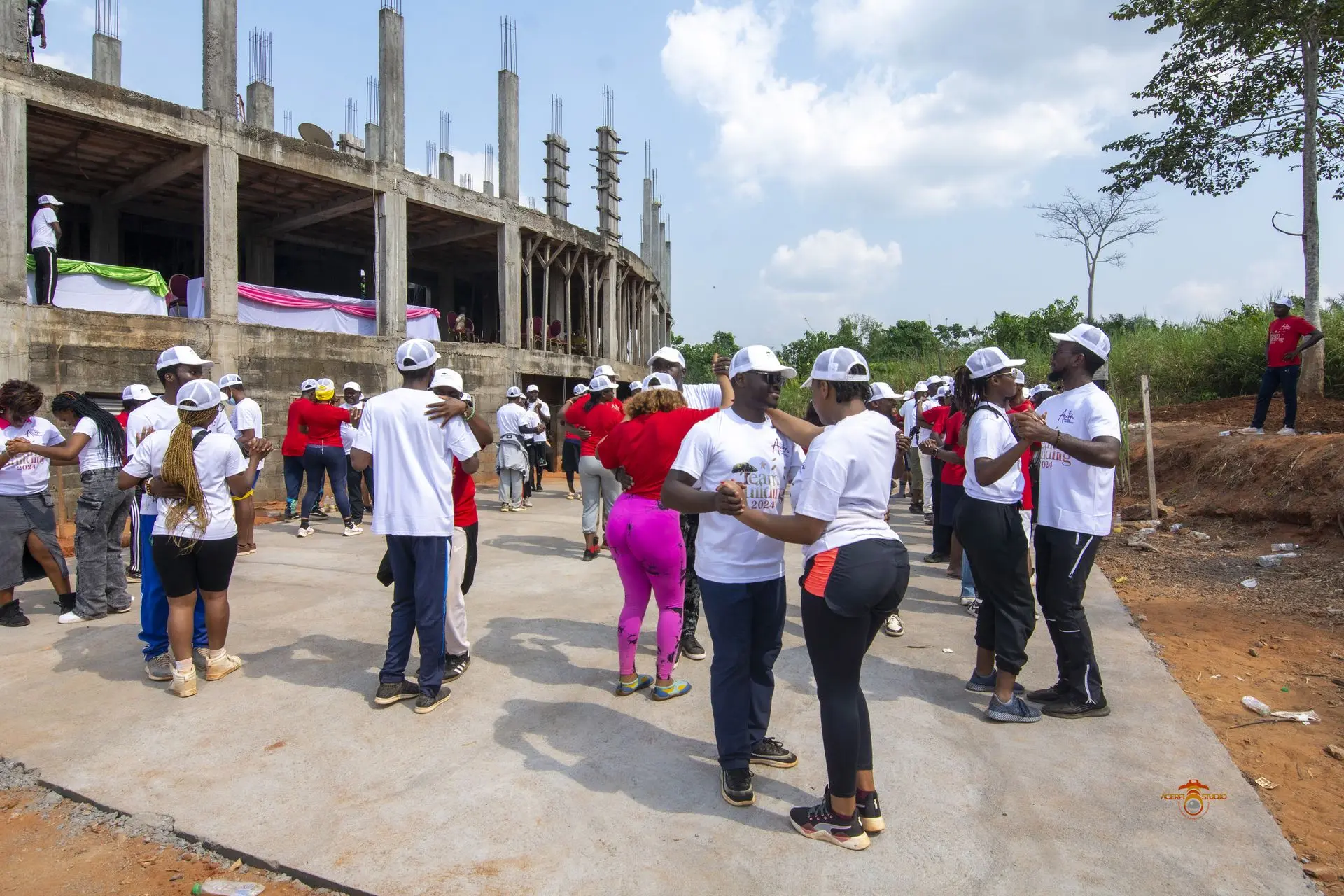 Team building danse entreprise Cameroun
