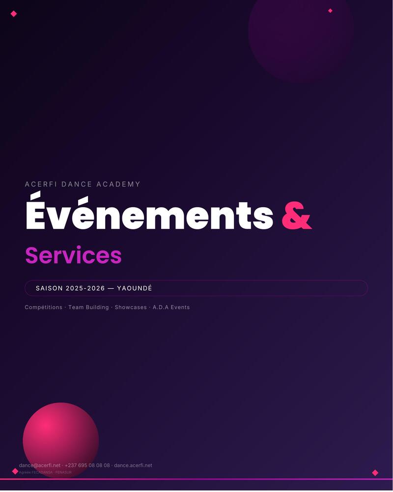 Evenements & Services